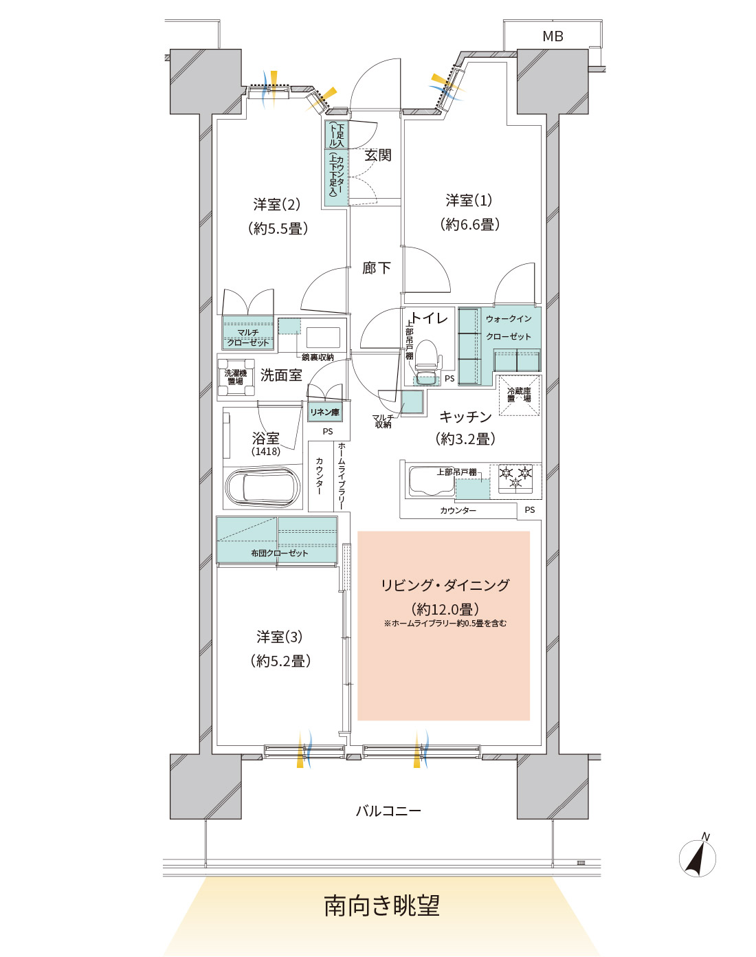 Dtype オーベルグランディオ平井 東京 駅約８km圏の新築マンション