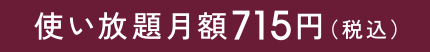 使い放題月額715円(税込)