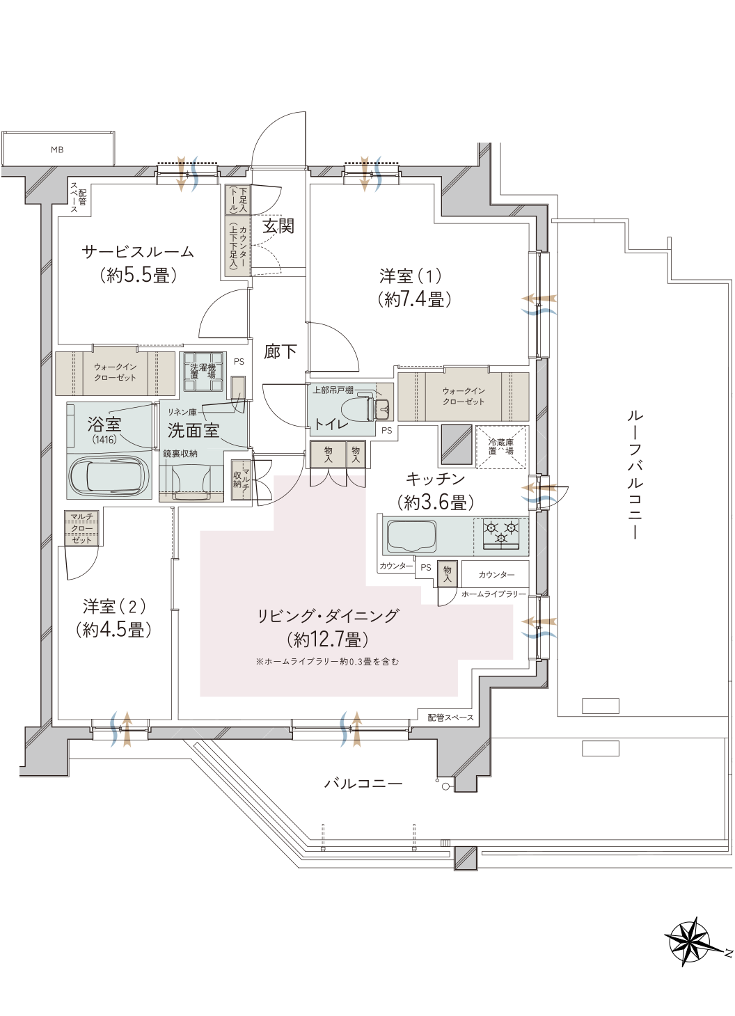 間取図